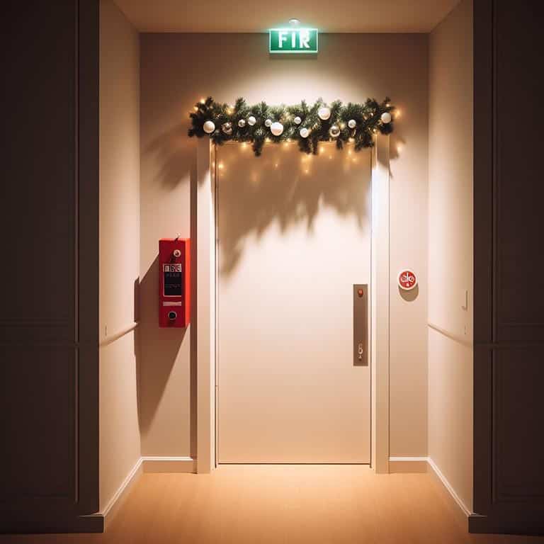 ¿Podemos Decorar De Navidad Las Puertas Cortafuegos?